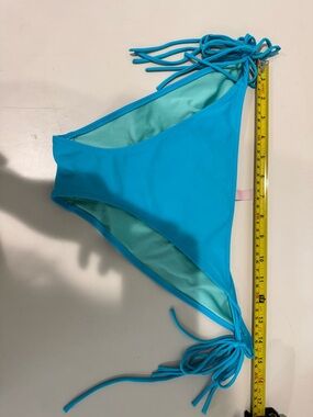 Victoria's Secret Bright Turquoise Tie-Side Bikini Bottom